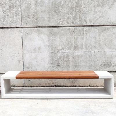 China Furniture Durable Outdoor Concrete Wood Benches For Sale for sale