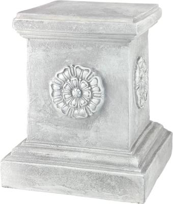 China Durable Plinth Base Statuary Pedestal, Large, Antique Stone for sale