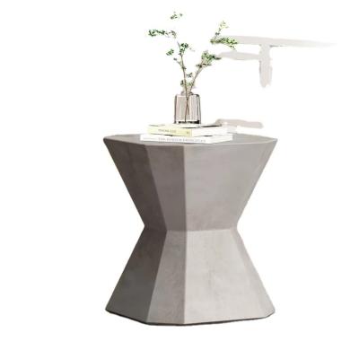 China Eco - Friendly Two Side Cafe Table Collage Innovative Design Of Triangle for sale