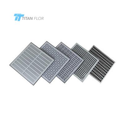 China Modern Pegboard Ventilated Panels Floor Raised Flooring for sale