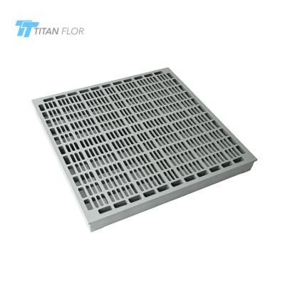 China Industrial PVC Veneer Aluminum Material Expanded Flooring For Server Room Flooring Control Room Flooring for sale