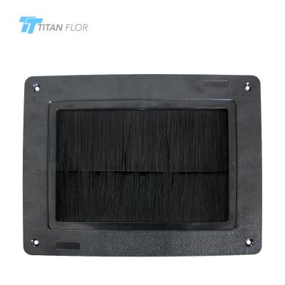 China Modern Anti-Static Square Wire Box Brush Dustproof Grommet for sale