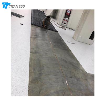 China Modern Commercial Anti Static Anti Bacterial Esd PVC Vinyl Flooring Sheet for sale