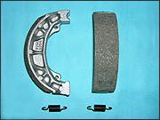 China Motorcycle brake shoes manufacturer and supplier in China Honda C70, C90 for sale