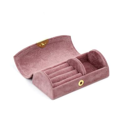 China Custom Velvet Velvet Gift Jewelry Box Jewelry Box For Display for sale