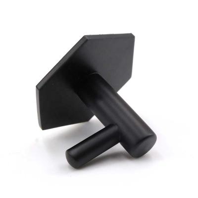 China Commercial Application China Manufacture Stainless Steel Robe Hook Matte Black for sale