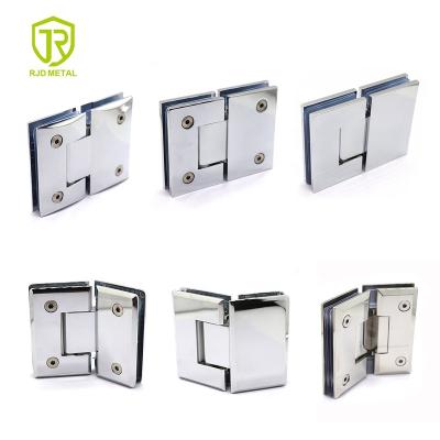 China Modern Frameless Shower Door Pivot Hinge 8-10mm Glass To Glass for sale