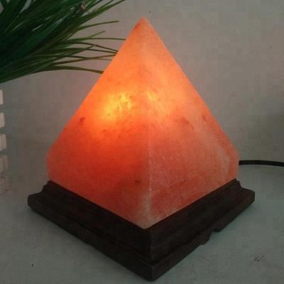 China Eco-friendly Himalaya Hot Pyramid Shaped Salt Lamp Pyramid Europe Salt Lamp Sale for sale