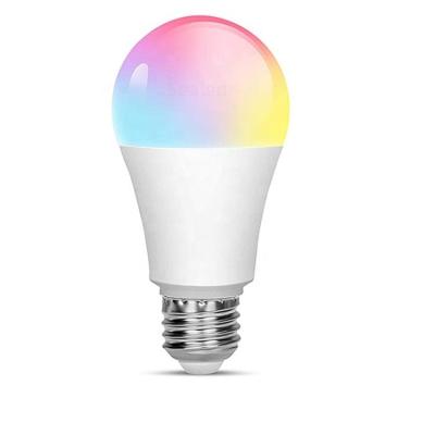 China 2022 Tuya Google Assistant Alexa Intelligent Phone Control LED Wifi E26 E27 B22 Residential Hot Selling Smart Bulb for sale