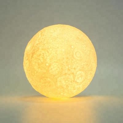 China 3D Creation Moon Touch Sensor Night LED 3D Light Printing Luna Quran Moon Lamp Dimming USB for sale