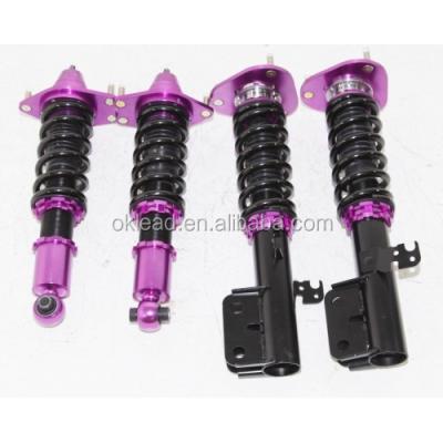 China COILOVER SUSPENSION LOWERING KITS ADJUSTMENTS FOR 05-08 SCION 2D TC BASE/SPEC COUPE ADJUSTABLE FULL ADJUSTMENTS FOR SCION 05-08 TC for sale