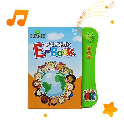 China Children Study Kids Educational Acoustic Hardcover Book Talking Sound Learning Audio Books for sale