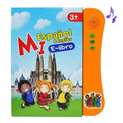 China Good eco-friendly material kids educ grow Arabic French and English Arabic to learn reading talk pen electronic audio books for sale