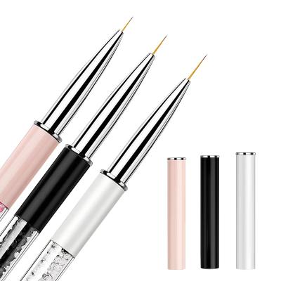 China NAIL China Supplies Professional Acrylic Nail Brush Nail Art Liner Brushes Liner Brush from Kolinsky for sale