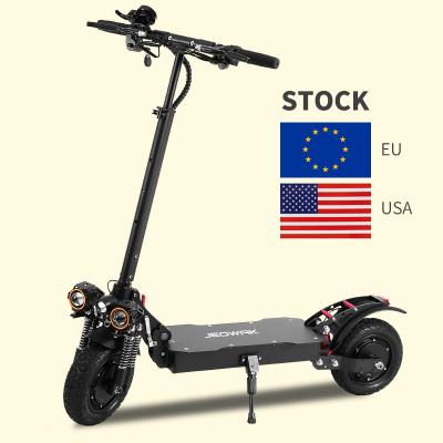 China 10 Inch 48V 18Ah High Resistance Off Road EU Warehouse Unisex Sport Motorcycle All Terrain Electric Scooter For Adults for sale