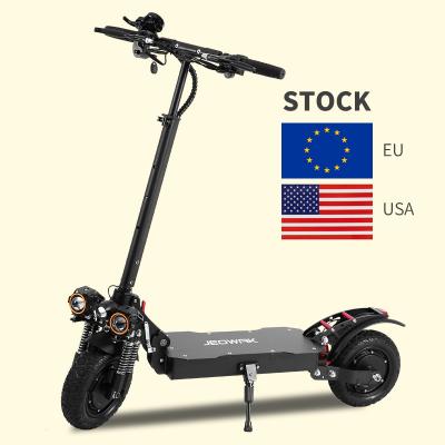 China Jeowak 48V 23Ah Unisex Dual Motor 2400W 60km/h Fat Tire Off Road Electric Bikes Scooters Foldable For Adult for sale