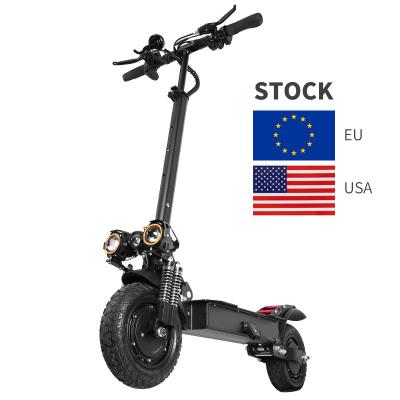 China Jeowak Dual Motor 2400W 48V 18Ah Unisex EU Warehouse Off Road Pedal Mmoped Foldable 2 Wheels Sharing Electric Scooter S5 1500w for sale