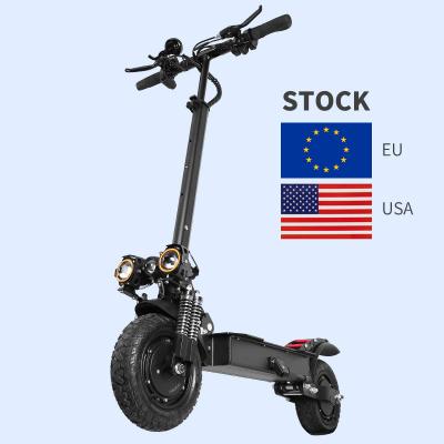 China Jeowak Unisex Dual Disc Brake 48V 18Ah Motor 2400W 11 Inch Off Road Fat Tire Electric Bike Scooter For Adults Food Delivery for sale