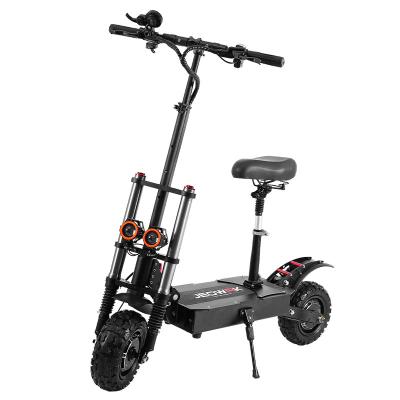 China Jeowak 38Ah Electrick Fat Double Tire Off Road Boyueda Unisex High Speed ​​Electric Scooter For Adult 90km 60V 5600W 85km/h for sale