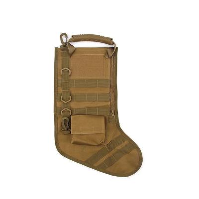 China High Quality Popular Wholesale New Christmas Polyester Tactical Stocking for sale