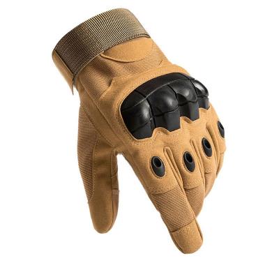 China Full Finger Gloves Men Military Fan Outdoor Anti-Slip Soft Shell Protective Pad Tactical Gloves Climbing Gear for sale