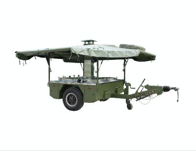 China Military Mobile Field &Police Armed Force Field Kitchen Trailer for sale