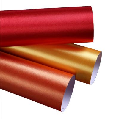 China Notebooks wholesale the latest products outer wrapping paper for wine box and gift box shiny silk printing natural silk binding fabric for sale