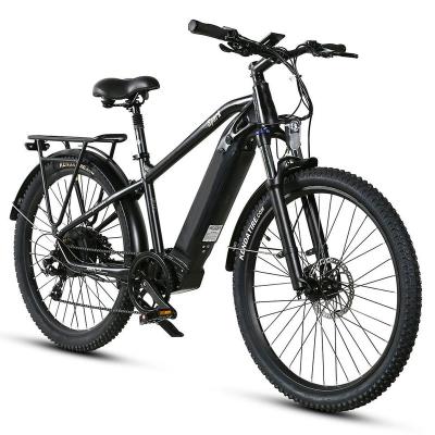 China Velo Electrique Terrain E Mountain Bike Full Suspension Electric Mountain Bike All Aluminum Alloy Ebike for sale