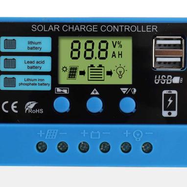 China Solar Hybrid Charger Controller Mppt Controller 10a 20a 30a 40a 50a 60a 80a Wind Charge Controller for sale