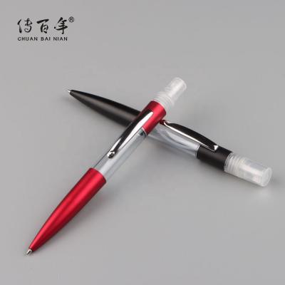 China Promotional Pen High Quality Custom Logo 5ML Capacity Alcohol Hand Sanitizer Gel Spray Bottle Pen for sale