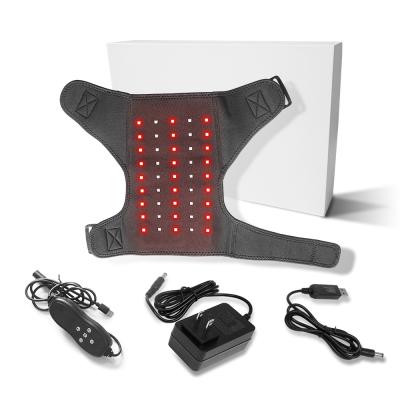 China Relax REDYU Home Use Red Light Therapy 660nm 850nm Shoulder Slimming Belt For Decreases Pain for sale