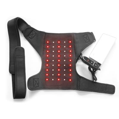 China REDYU Wholesale 660nm 850nm Single Shoulder Relax Near Infrared Red Light Therapy Belt For Pain Relief for sale