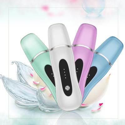 China REDYUT Face Lift White Waterproof Rechargeable Handheld Ultrasonic Pore Skin Scrubber for sale