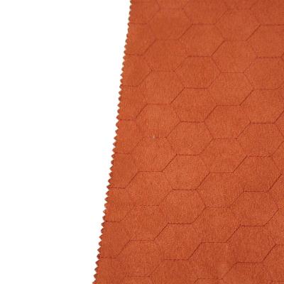 China Manufacturer Supply Multi-patterns Polyester Waterproof Suede Fabric Automotive Upholstery Fabric With Foam For Car Seat for sale