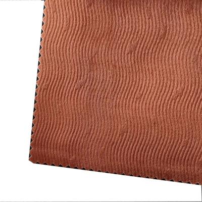 China Waterproof Multi-pattern 100% Polyester Velvet Deep Embossed Fabric With Foam For Car Seat / Bus Seat Sofa Fabric for sale