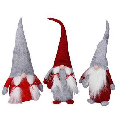 China Classical Specialization In The Production Of Handmade Santa Plush Decorations Christmas Home Decorations for sale