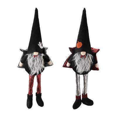 China Wholesale Classic Long Legs Old Man Position Ornament Halloween Home Decor Faceless Doll for sale