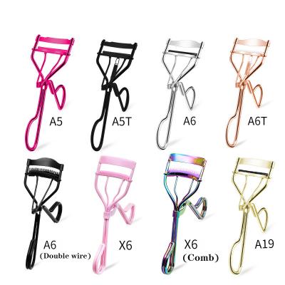 China Beauty Care Makeup Tools Eyelash Curler With Comb Eyelash Curler Bling Passionate Eyelash Curler for sale