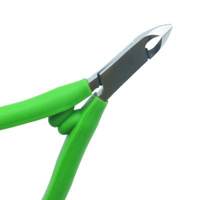 China Professional Multicolor Soft Fine Cut Easy To Use Remove Horny Ingrown Toenails Worry Tools Nail Pliers for sale