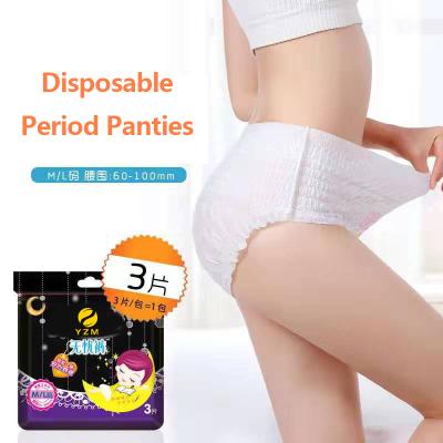 China White Period-Proof Panties with Breathable Design ' Top Choice for sale