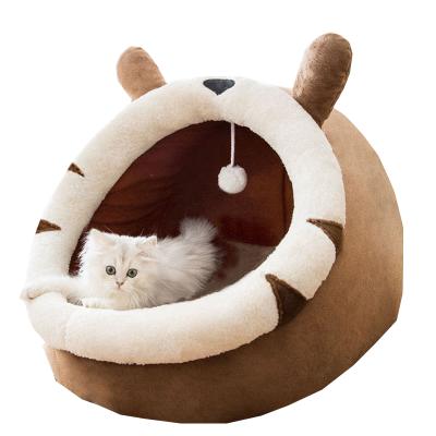 China Hot New Custom Breathable Cat Bed House With Ball Toys Pet Bed Use Cats And Dogs Pet Supplies for sale