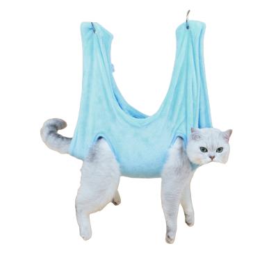 China Quality Guaranteed Pet Product Cat Kitten Pet House Hanging Hammock Breathable Pet Grooming Hammock Low Price for sale