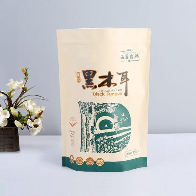 China Recyclable Custom Printed Logo Resealable Smell Proof Zipper Edible Mylar Bags with Window for Food Storage for sale