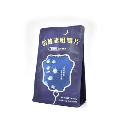 China Recyclable Customized Stand up Plastic Bags Smell Proof Ziplock Cookie Packaging Die Cut Mylar Bag for sale