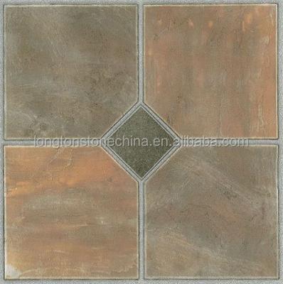 China Parquet Mosaic Brick Self Stick Vinyl Tile Slate Adhesive Stone Backsplash for sale