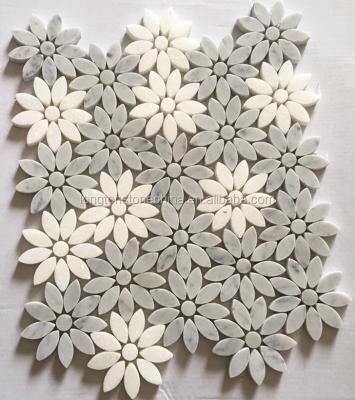 China Outdoor Kitchen /Bathroom/Wall Splatter Flower Pattern Mosaic New Design Kajaria Wall Tiles for sale