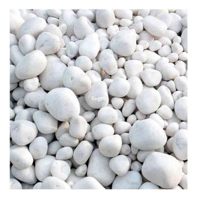 China Small river rock flat walkway direct stones rustic landscaping natural flat river stone, lighting sidewalk around the river pebble stone for sale