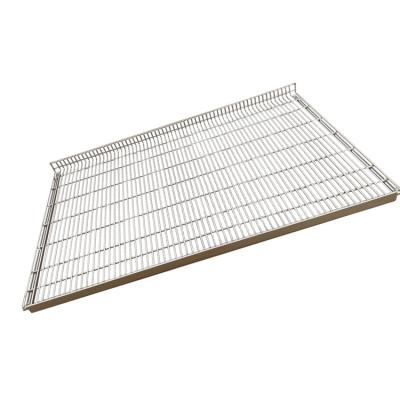 China Factory Price Snack Shelf Display Wire Cabinet Single Sided Refrigerator Wire Shelves for sale