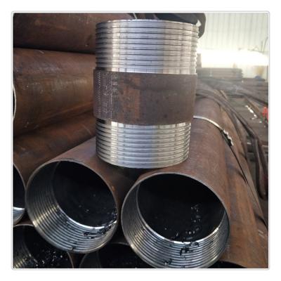 China Structural pipe grouting steel pipe/tunnel construction anchor fixed steel pipe/pipe with threaded ends at both ends for sale