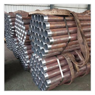 China Structure Pipe Grouting Pipe / Threaded Steel Pipe / Pipe Shed Two Head Pipe for sale